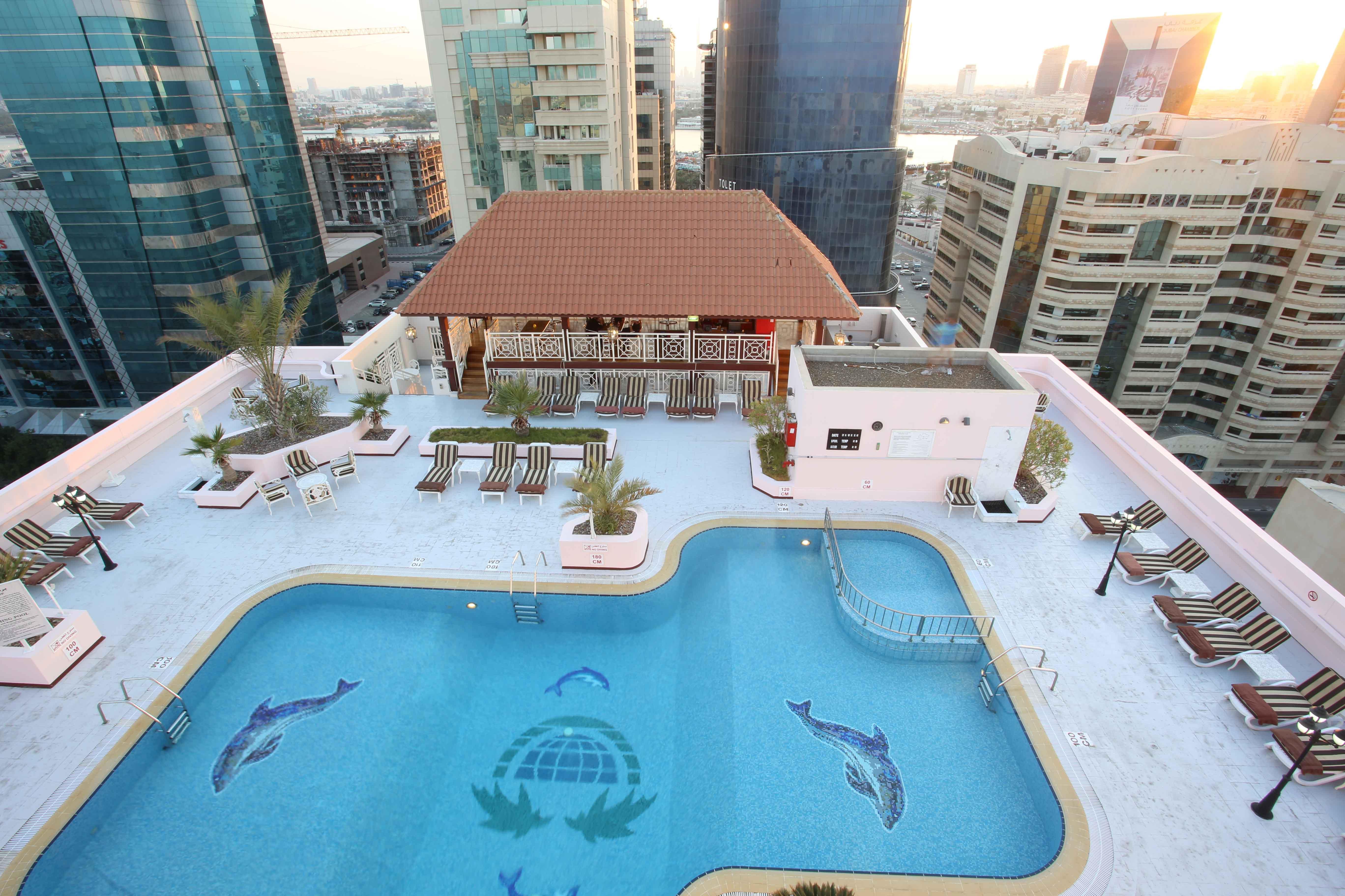 Knight Castle Hotel Dubai Exterior photo The swimming pool at the hotel