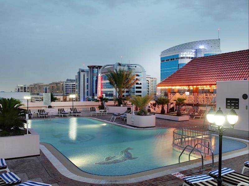 Knight Castle Hotel Dubai Exterior photo The swimming pool at the hotel